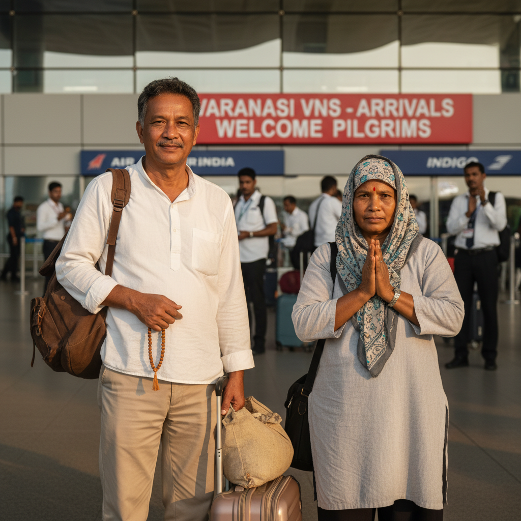 เที่ยวบิน Bangkok ไป Varanasi (BKK-VNS): สายการบิน, ราคา THB, ตารางบิน | พ.ค. 2026