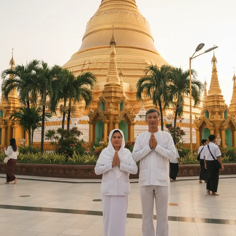 Myanmar 2026: Shwedagon (Yangon RGN)