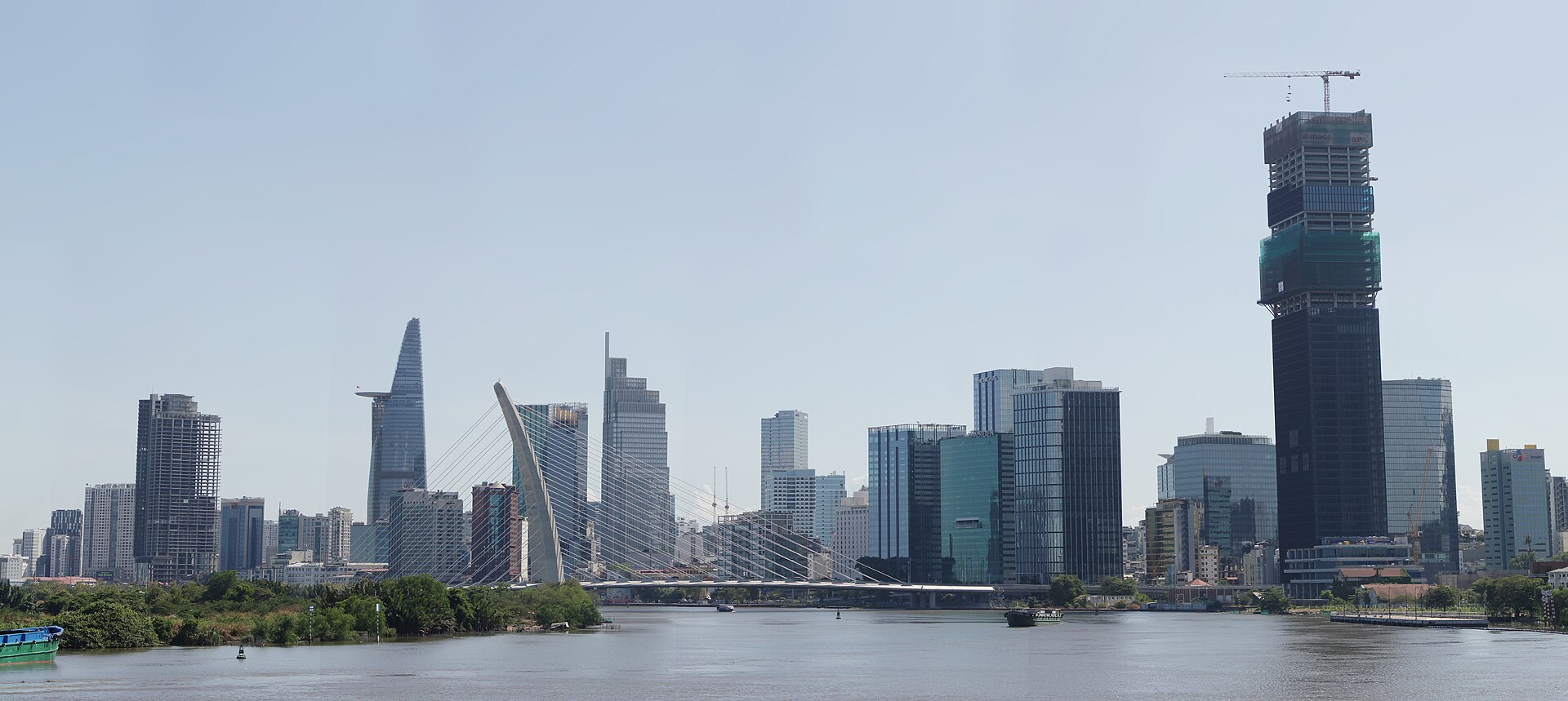 Ho Chi Minh City (SGN) — สนามบินคอริดอร์ ASEAN, photo via Wikimedia Commons (media-list scan)